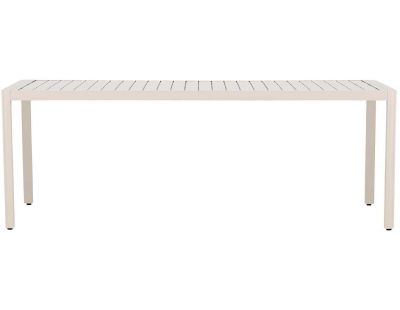 Table extérieure en aluminium 200 x 90 x 72 cm Giardini (Beige)