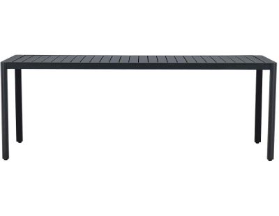 Table extérieure en aluminium 200 x 90 x 72 cm Giardini (Noir)