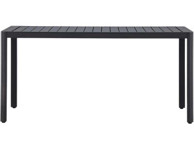 Table extérieure en aluminium 150 x 85 x 72 cm Giardini (Noir)