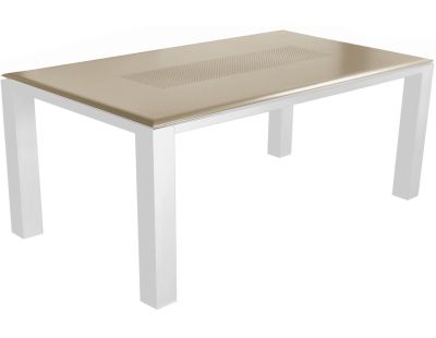 Table de jardin Florence 180 cm (Taupe)