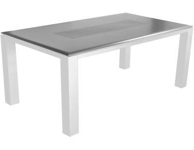 Table de jardin Florence 180 cm (Gris)