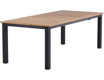 Table de jardin extensible Panama (Noir)