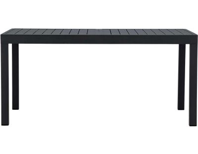 Table de jardin extensible en aluminium Capo (Noir)