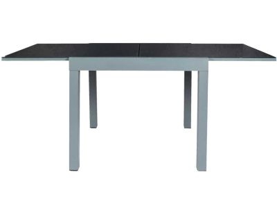 Table de jardin extensible en métal Haria 80 x 80 x 75 cm