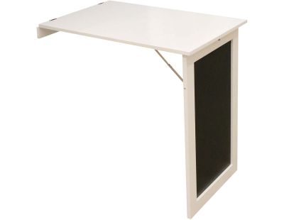 Table murale pliante avec tableau ardoise Ezio