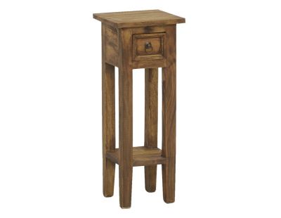 Table de nuit en acajou (Naturel antique)