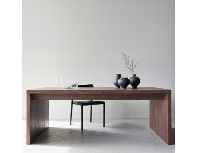 Table repas en MDF Evone 200 x 100 x 75 cm