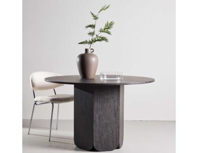 Table repas en MDF Tekla 120 x 75 cm (Noir)