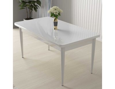 Table de repas en aggloméré Nil (Blanc)