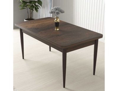 Table de repas en aggloméré Nil (Marron)