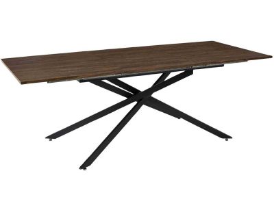 Table repas extensible en bois et métal 6 à 8 personnes Tiffany