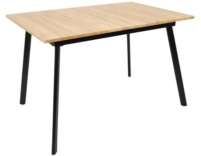 Table repas extensible 4 à 6 personnes (Plateau motif bois)