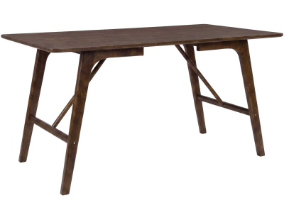 Table de repas en hévéa 120 x 80 cm Kaseidon