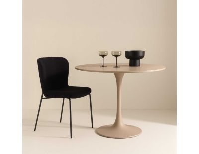 Table repas en métal et MDF Glade 100 x 75 cm