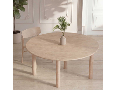 Table de repas ovale 130 x 110 x 75 cm Hilo