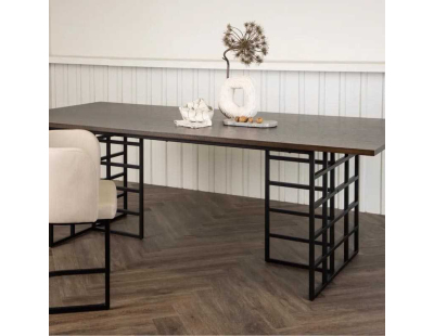 Table de repas rectangulaire 220 x 100 cm Ystad