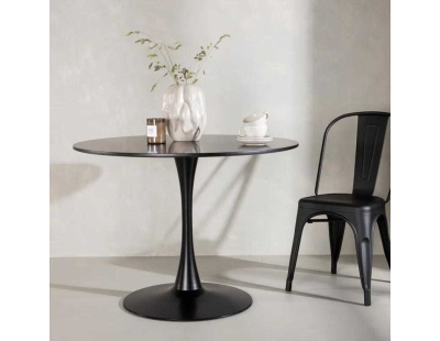 Table de repas ronde ⌀100 cm Glade (Noir)