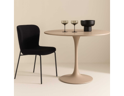 Table de repas ronde ⌀100 cm Glade (Beige)