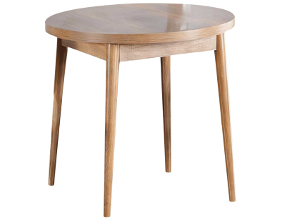 Table de repas ronde 90 cm en aggloméré Stil Barok