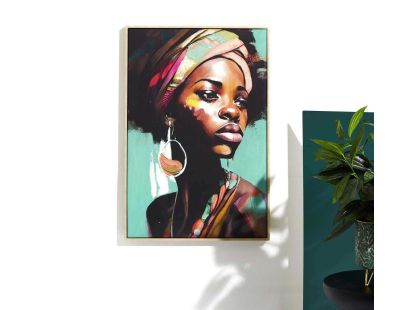 Tableau décoratif Femme 60 x 90 cm