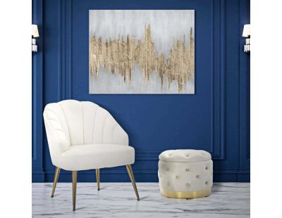 Tableau décoratif Goldage 100 x 2.8 x 80 cm