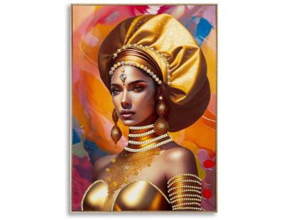 Tableau décoratif en toile Samira 72 x 4.5 x 102 cm (Modèle 2)