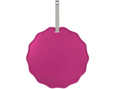 Tableau mémo en métal Funky Wave (Rose)