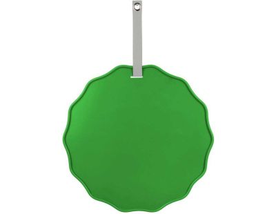 Tableau mémo en métal Funky Wave (Vert)