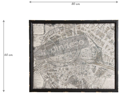 Tableau plan de Paris