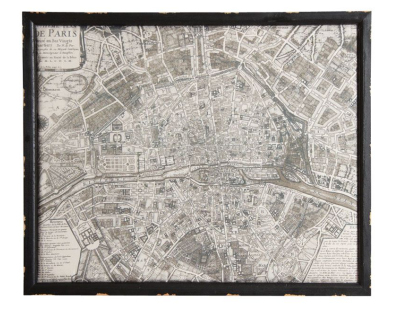 Tableau plan de Paris