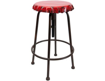 Tabouret vintage Capsule (Rouge)