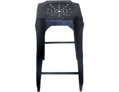 Tabouret de bar vintage (Noir)