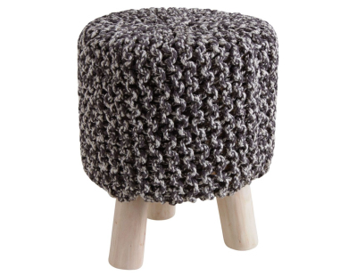 Tabouret bas en coton