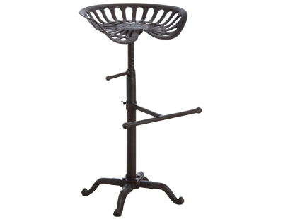 Tabouret haut en fonte