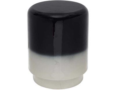 Tabouret en métal bicolore Borrar (Gris)