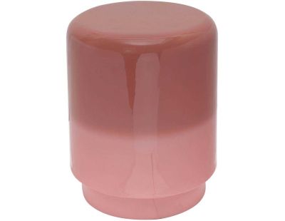 Tabouret en métal bicolore Borrar (Rose)