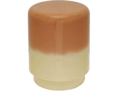 Tabouret en métal bicolore Borrar (Jaune)