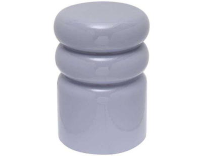 Tabouret en métal brillant Almirante (Violet)