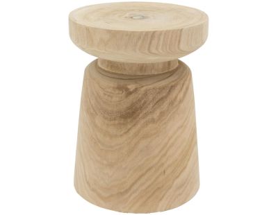 Tabouret en bois paulownia (Bouchon naturel )