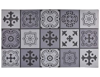 Tapis en caoutchouc motif Mosaique