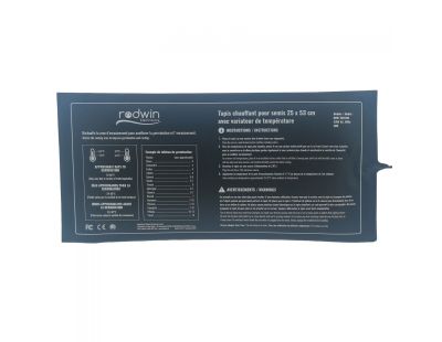 Tapis chauffant 20W avec variateur