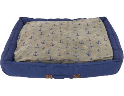 Tapis pour chien Ancre marine