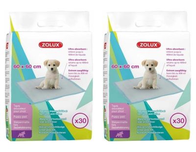 Tapis éducateur ultra-absorbant pour chiots (Lot de 2)