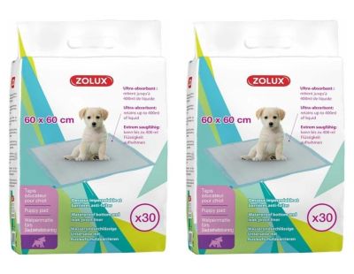 Tapis éducateur ultra-absorbant pour chiots (Lot de 2)