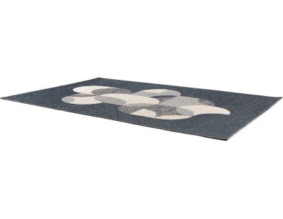 Tapis extérieur Anaya pétrole 200 x 290 cm