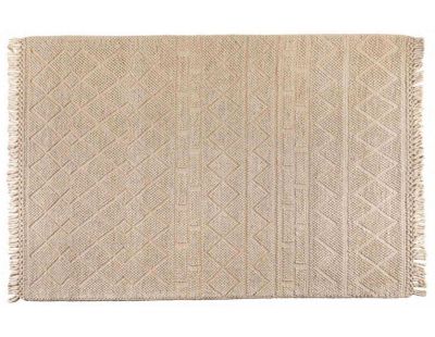 Tapis extérieur en PET Soan neige (170 x 120 cm)