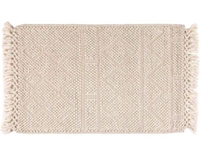 Tapis extérieur en PET Soan neige (90 x 60 cm)