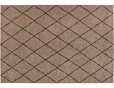 Tapis extérieur en polypropylène Allan naturel (290 x 200 cm)