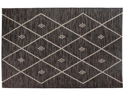 Tapis extérieur en polypropylène Asma tonnerre (120 x 170 cm)