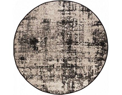 Tapis extérieur en polypropylène Catania 160 cm (Noir)